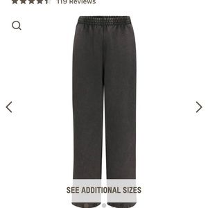 Skims boyfriend fleece lounge pants
